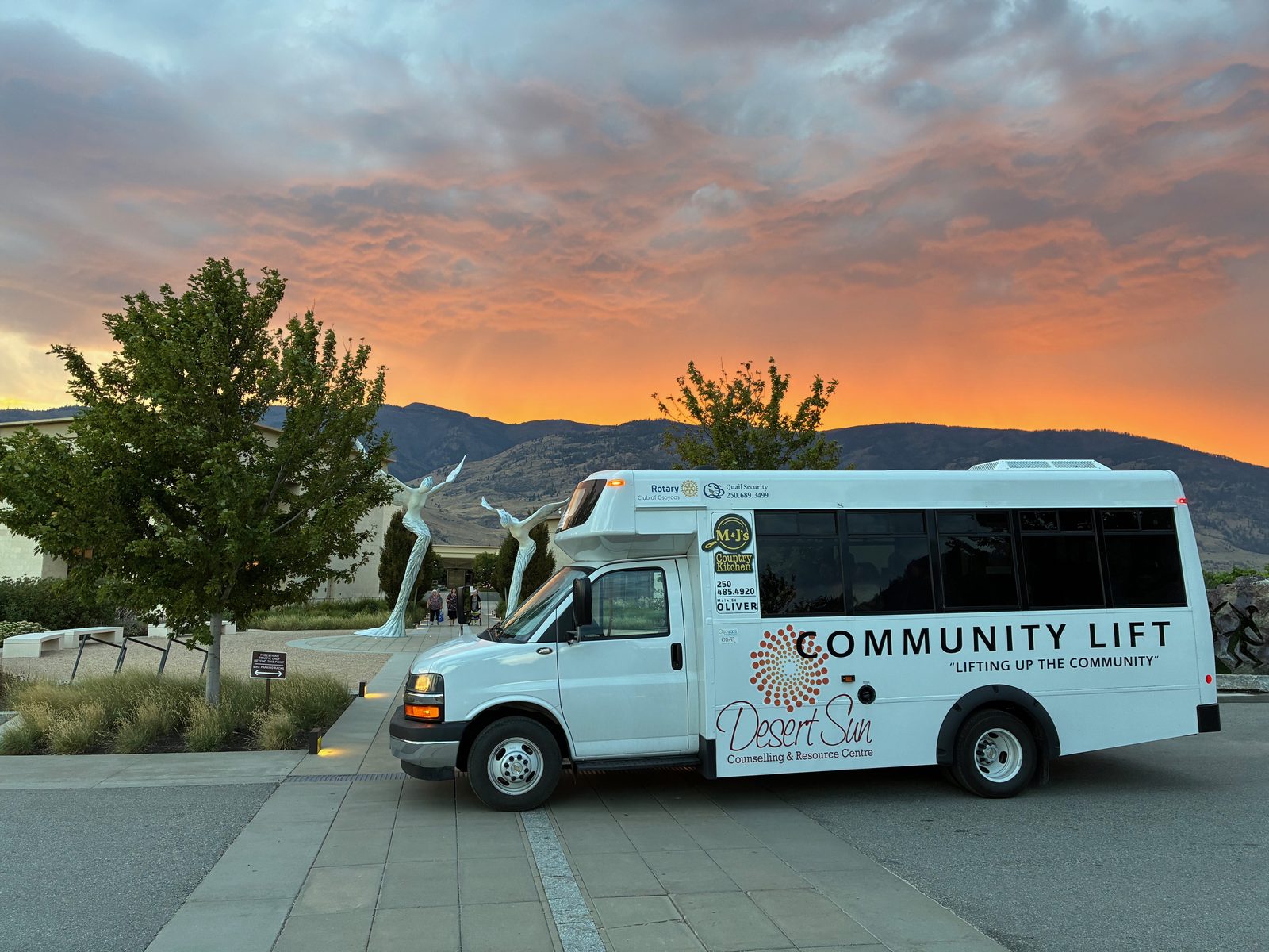 Community Lift accessible transportation bus