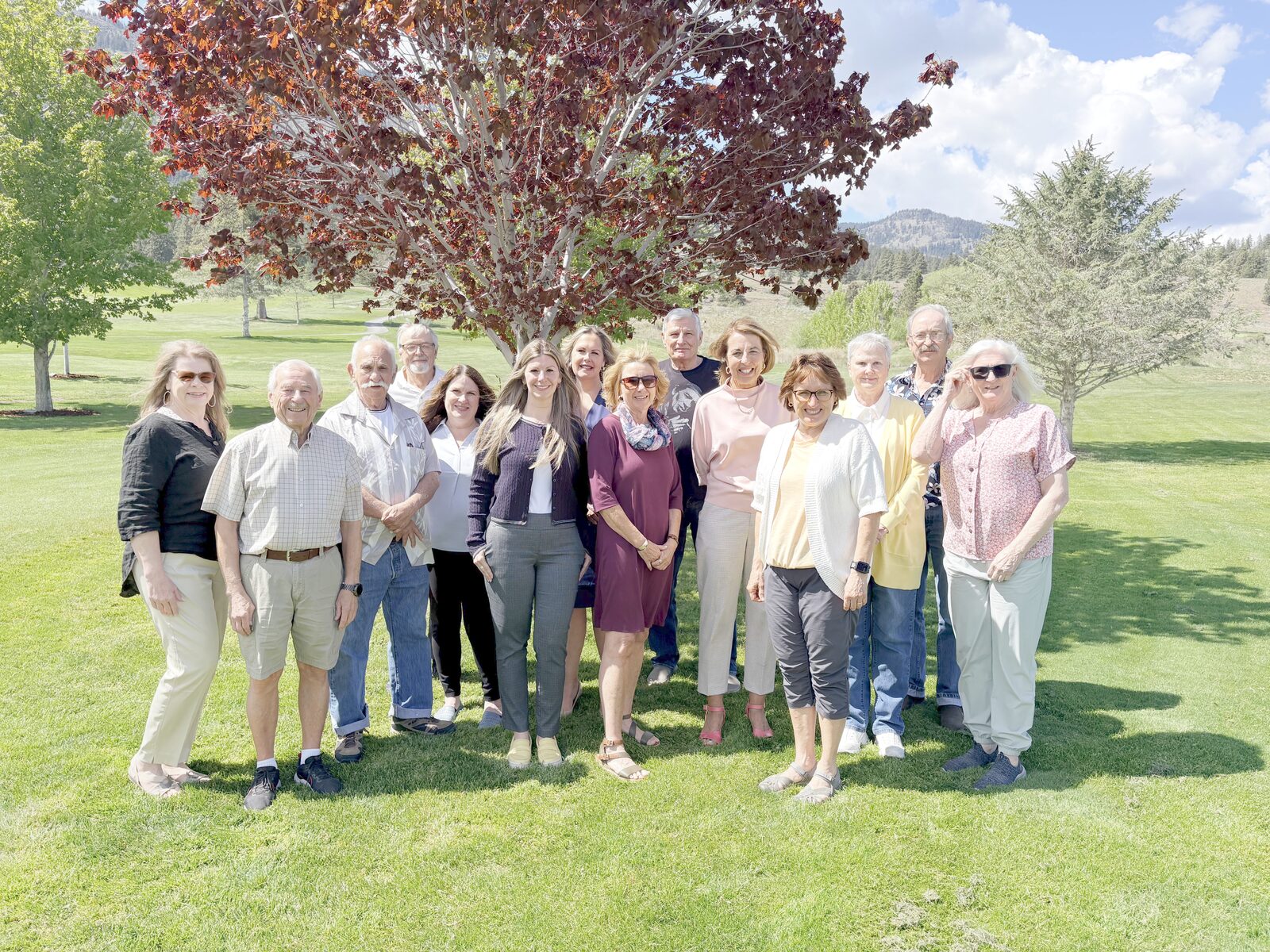 Desert Sun volunteers at a community event